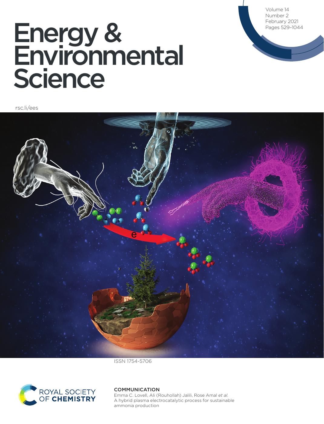 Energy & Environmental Science · 2021 journal cover